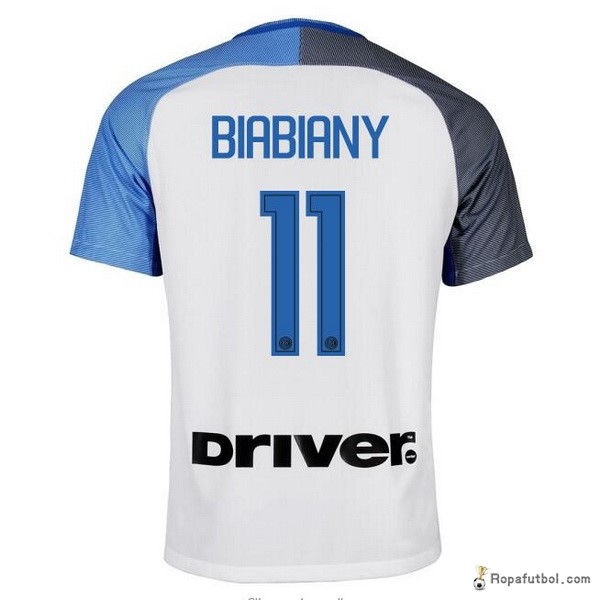 Camiseta Inter de Milán Replica Segunda Ropa Biabiany 2017/18